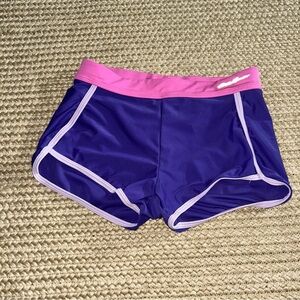 Eddie Bauer Women's Athletic Shorts in Purple and Pink
